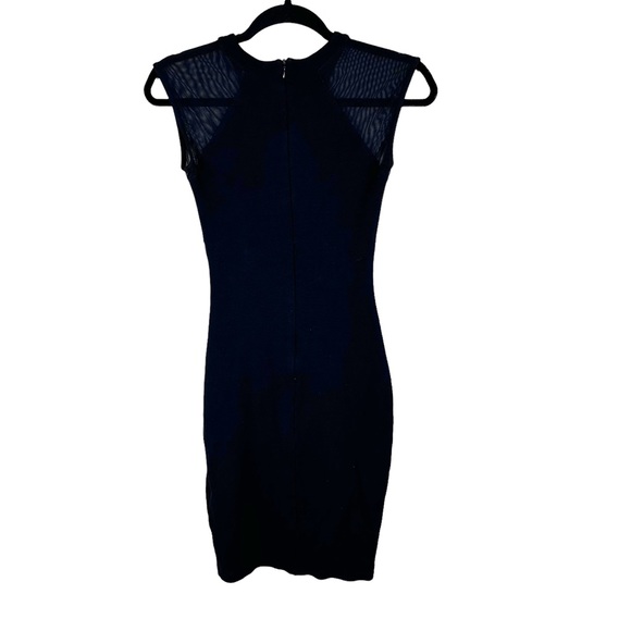 French Connection Black Viven Paneled Dress - Picture 4 of 9